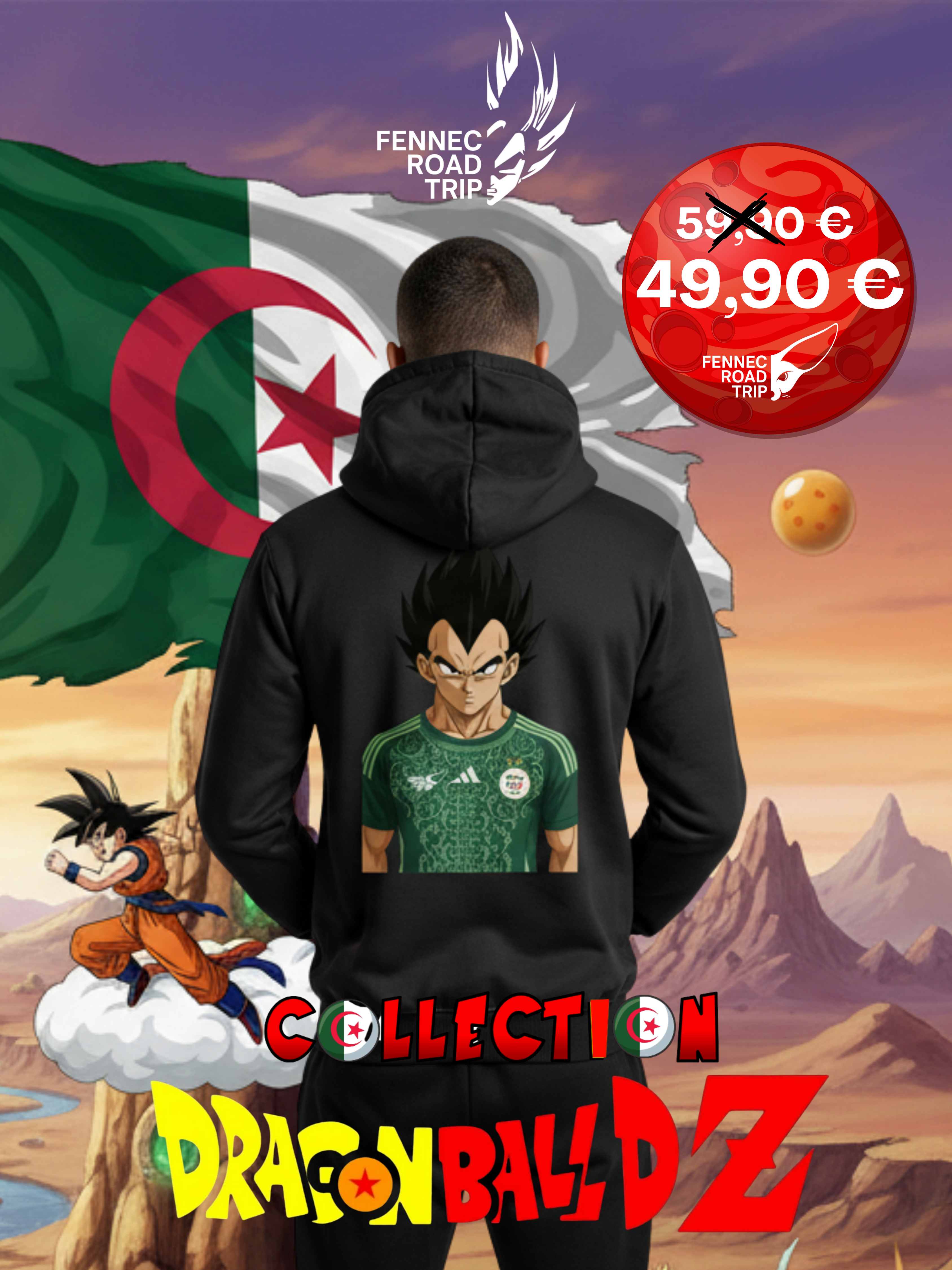 Hoodie DBDZ Vegeta
